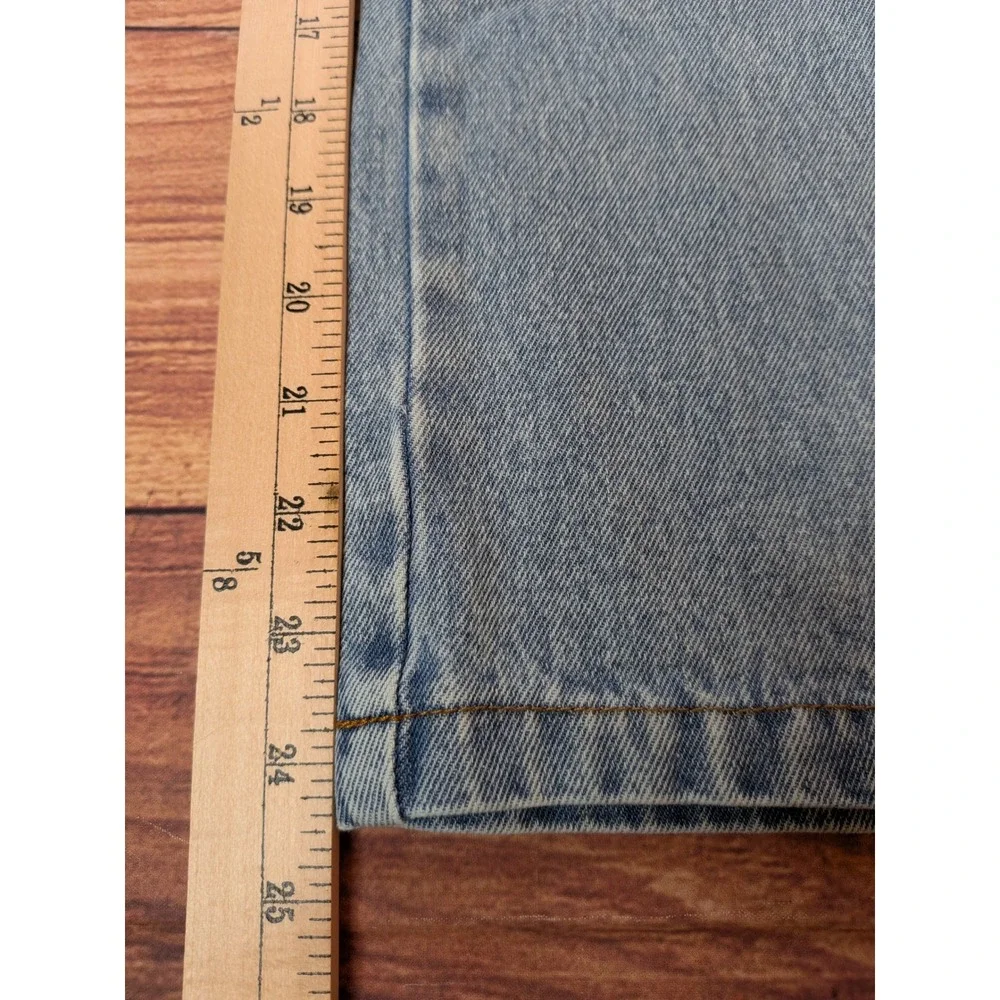 Shein Girls Butterfly Embroidered Distressed Wide Leg Jeans Size 11Y